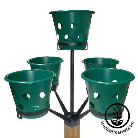 Tree Stand Planter Basket Holder- Pole Topper | Bloommaster - Free S&H
