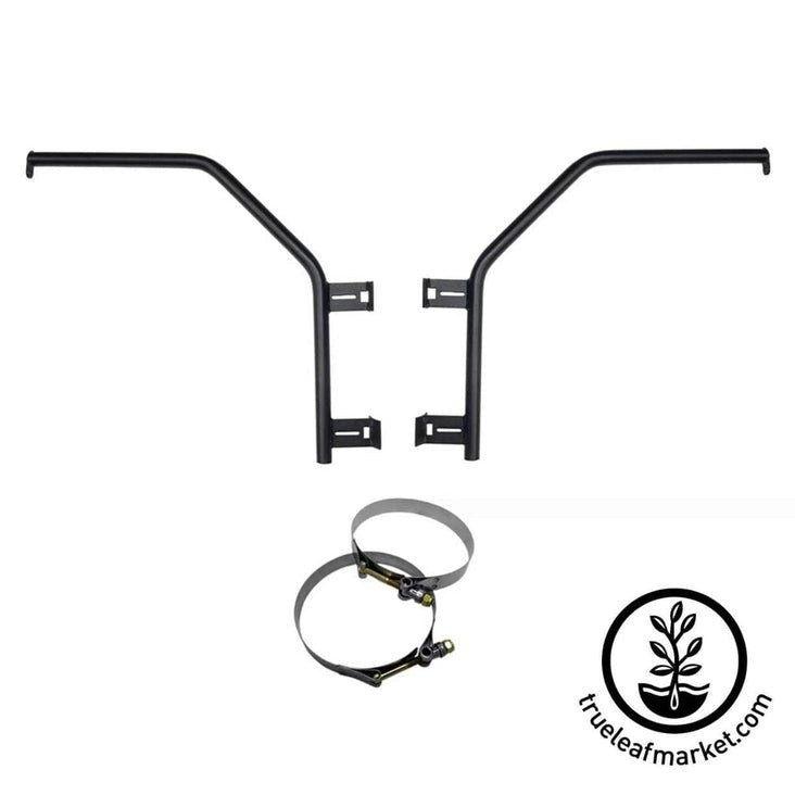 Round Stock Hanging Basket Lamppost Bracket (Double Arm) | Bloommaster
