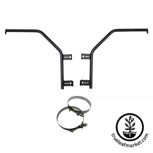 Round Stock Hanging Basket Lamppost Bracket (Double Arm) | Bloommaster