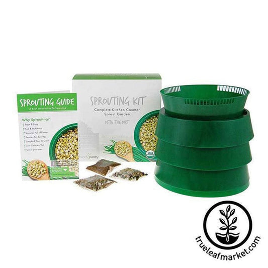 Sprout Sprouter Garden by Handy Pantry: Stackable Tray Sprouting SystemGarden - 3 Tray Stackable Seed Sprouter