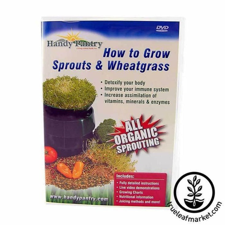 How to Sprouts and Wheatgrass DVD